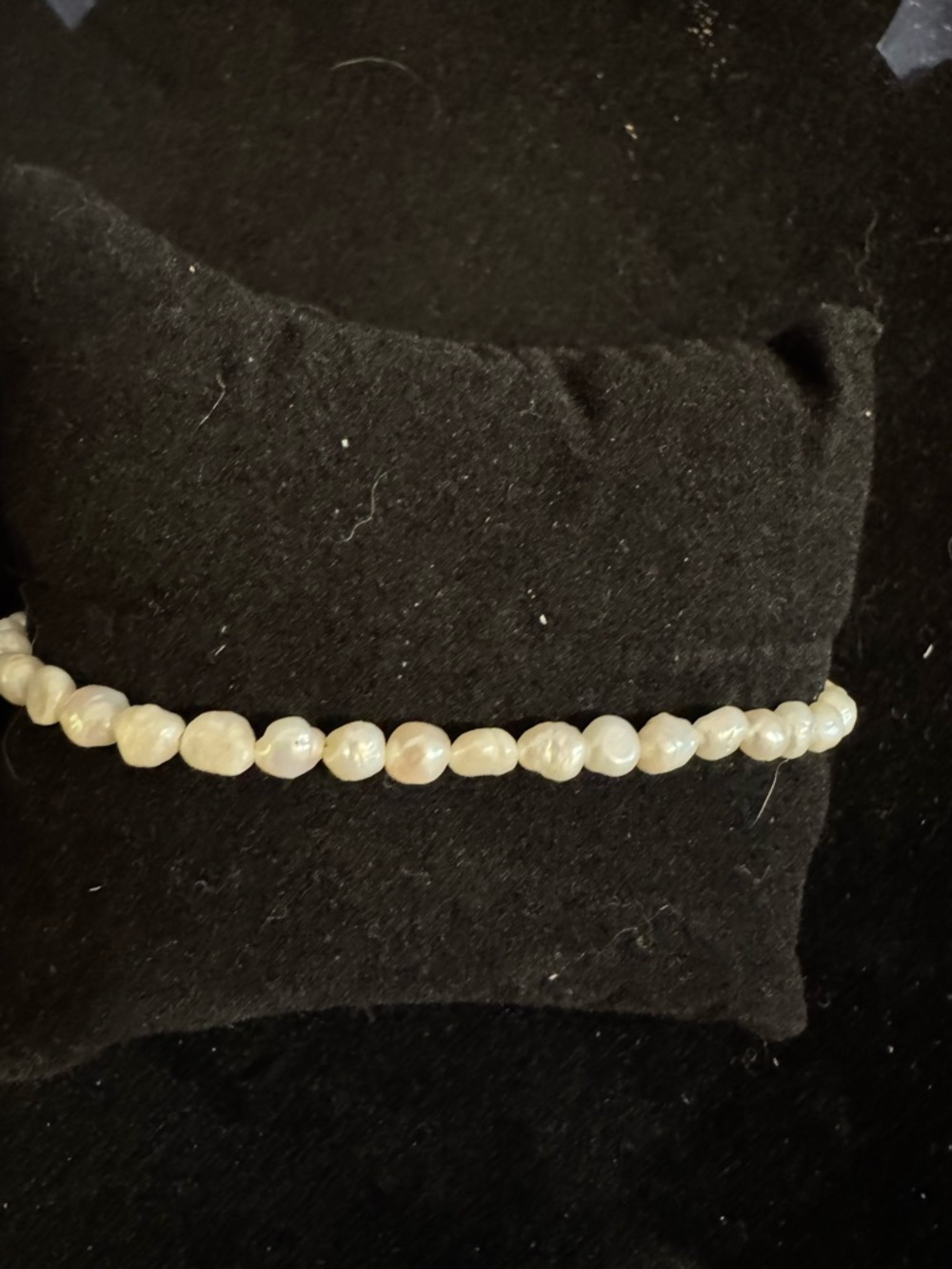 Freshwater Pearl Beaded Bracelet. Irregularly shaped baroque pearls. NWOT